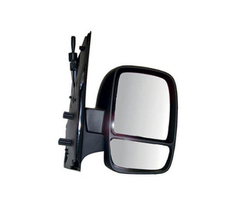 Rétroviseur mécanique droit noir 2 glaces Peugeot Expert 2006-2016