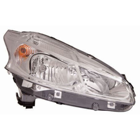 Phare avant droit H7/H7 Peugeot 208 2012-2015