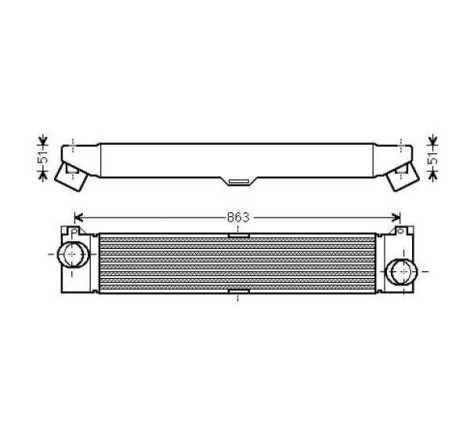 Intercooler 2.2 / 2.3 / 3.0...