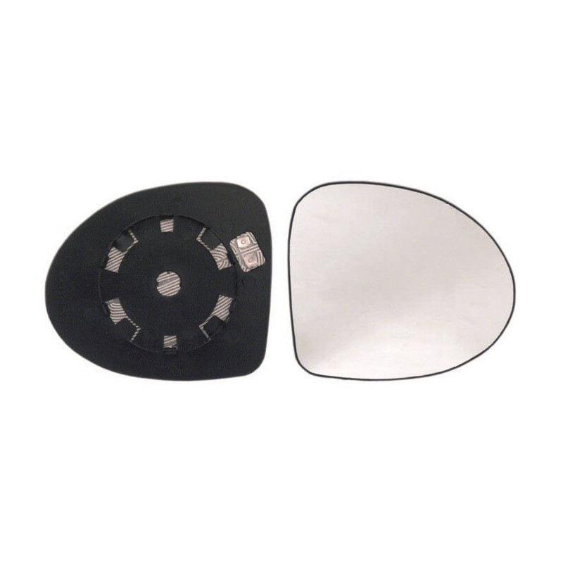 Verre De Rétroviseur Droit Chauffant Convex Pour Renault Twingo 2 Phase 1 (2007-2011) - Qualité OEM Parfaite