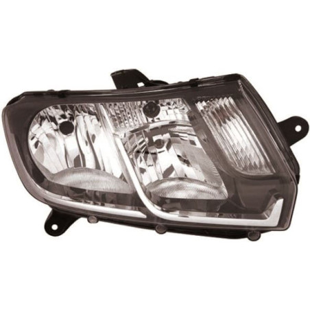 Phare avant droit H1/H7 Dacia Sandero 2 phase 1 2012-2016