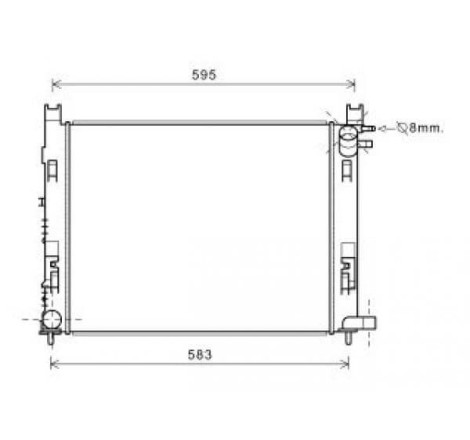 Radiateur 1.2 Tce / 1.6i /...