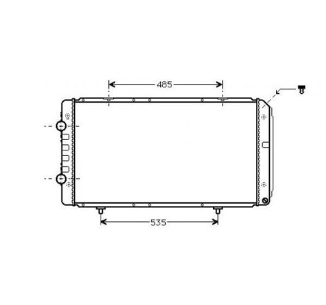 Radiateur Citroen Jumper 1...