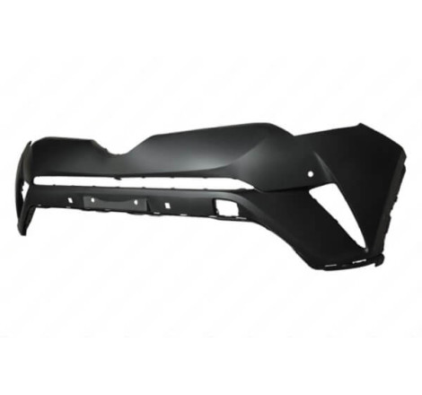 Pare-choc avant supérieur à peindre avec 4 trous radars Toyota C-HR phase 1 2016-2019