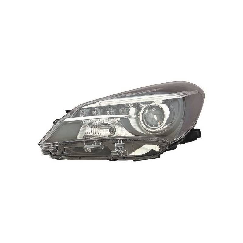 Phare avant gauche Hir2 avec loupe et Led Toyota Yaris 3 phase 2 2014-2017