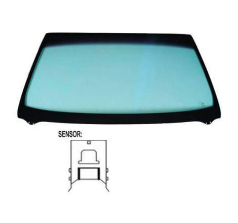 Pare-brise avant teinté vert dégradé bleu pour capteur Seat Leon 2 2005-2012
