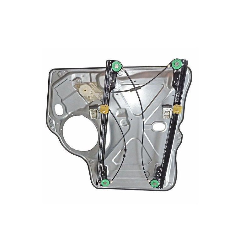 Kit Réparation Lève-vitre Avant Gauche VW Transporter T5 (2003-2009) - Compatible Référence OEM 7H0837753B - Pièces Acier Renforcé