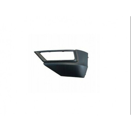 Grille de pare-choc inférieure avant gauche noire avec trou anti-brouillard 24° Offroad Volkswagen Tiguan 2 phase 1 2016-2020