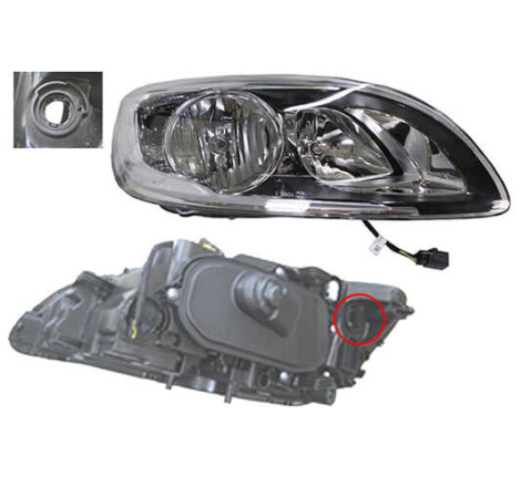 Phare avant droit H7/H9/Led...