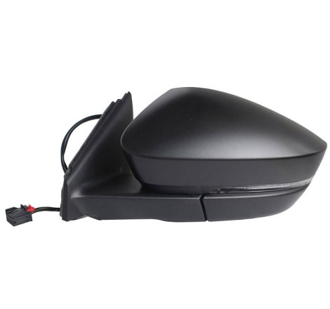 Rétroviseur électrique gauche noir Skoda Karoq phase 1 2017-2021