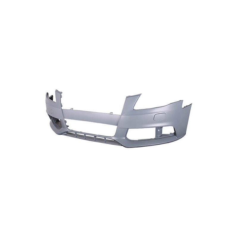 Pare choc avant look RS4 pour AUDI A4 B9 2015 à 2019 calandre argent