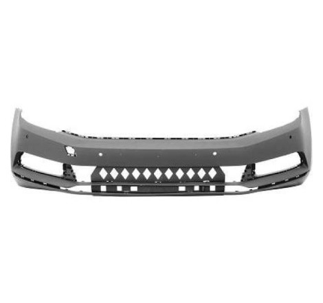 Pare-choc avant à peindre avec 4 trous radars Trendline/Confortline Volkswagen Passat B8 phase 1 2014-2019