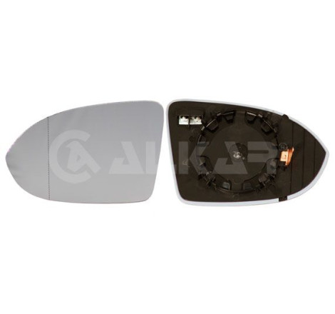 Verre de rétroviseur gauche chauffant asphérique avec abaissement Volkswagen Passat B8 depuis 2014
