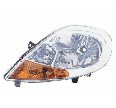 Phare avant gauche H4 clignotant orange Opel Vivaro 1 phase 2 2006-2014