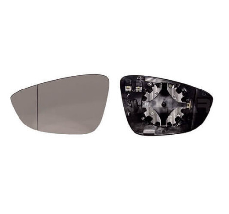 Verre de rétroviseur gauche chauffant asphérique Volkswagen Passat CC 2008-2012