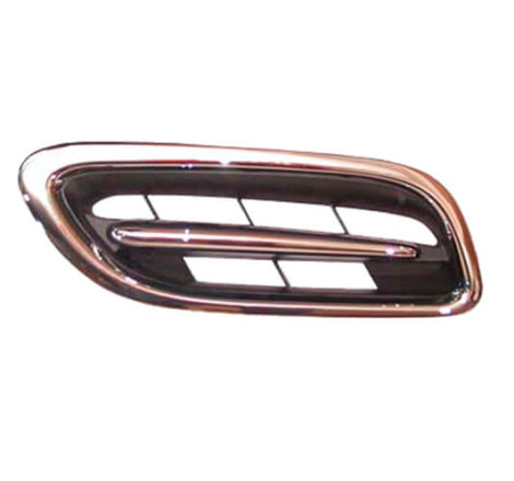 Grille de calandre avant gauche noire moulure chromée Nissan Micra K11 phase 2 2000-2002