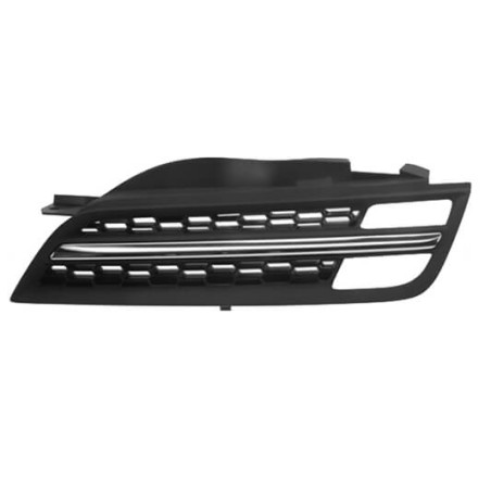 Grille de calandre avant gauche noire moulure chromée Nissan Micra K12 phase 2 2005-2007