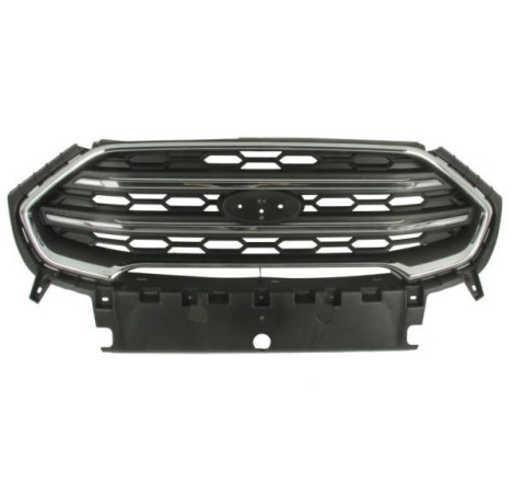 Grille de calandre avant noire et chromée Ford Ecosport phase 2 depuis 2017