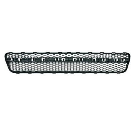 Grille de pare-choc avant centrale inférieure noire Volkswagen Touareg 1 phase 1 2002-2007