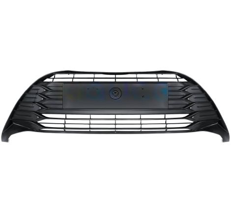 Grille de pare-choc avant centrale noire brillante Toyota Yaris 3 phase 3 2017-2020