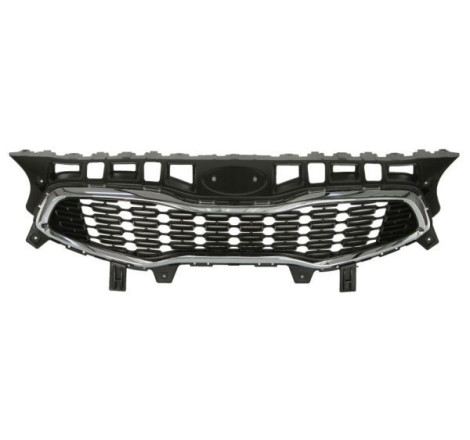 Grille de calandre avant noire et chromée Kia Ceed 2 phase 2 2016-2018