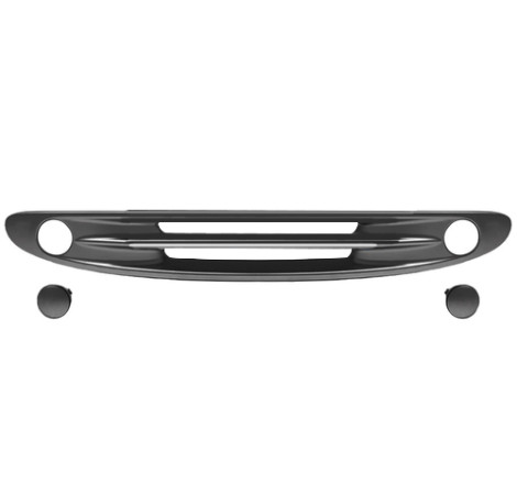 Grille de calandre avant centrale noire Smart Fortwo 1 phase 2 2002-2007