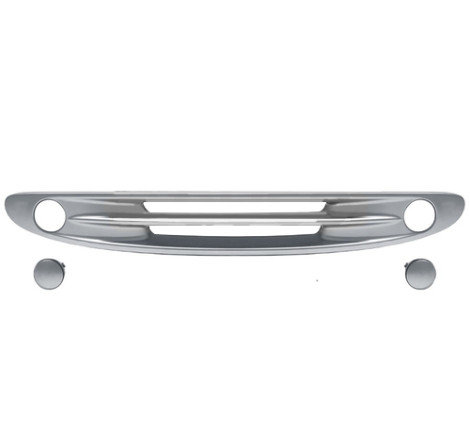 Grille de calandre avant centrale grise Smart Fortwo 1 phase 2 2002-2007