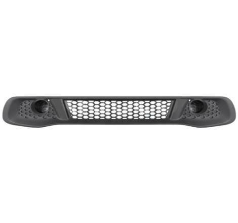 Grille de pare-choc avant centrale noire Smart Fortwo 2 phase 2 2012-2014