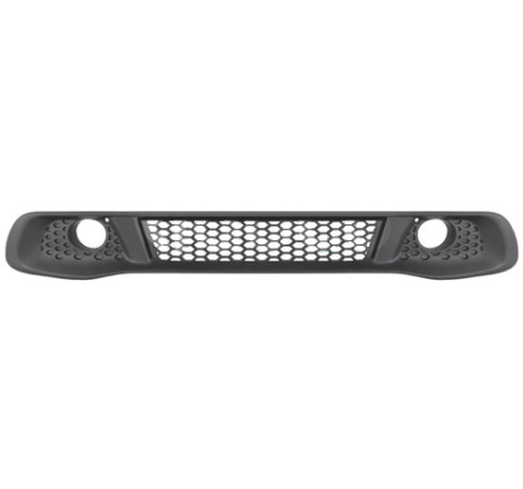 Grille de pare-choc avant centrale noire avec trous anti-brouillards Smart Fortwo 2 phase 2 2012-2014