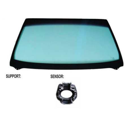 Pare-brise avant teinté vert pour capteur Audi Q2 (GA) depuis 2016