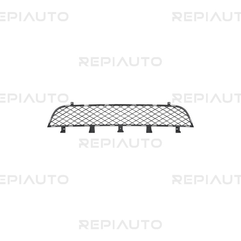 Repiauto Grille De Pare-Chocs Avant Centrale Pour Clio 3 Phase 1 2005-2009