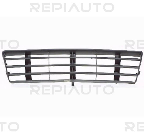 Grille de pare-choc avant centrale noire Audi A6 2 (4B2-C5/4B5-C5) phase 1 1997-2001