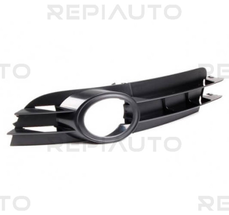 Grille de pare-choc avant droite noire fermée Audi A6 2 (4F2-C6/4F5-C6) phase 1 2004-2008