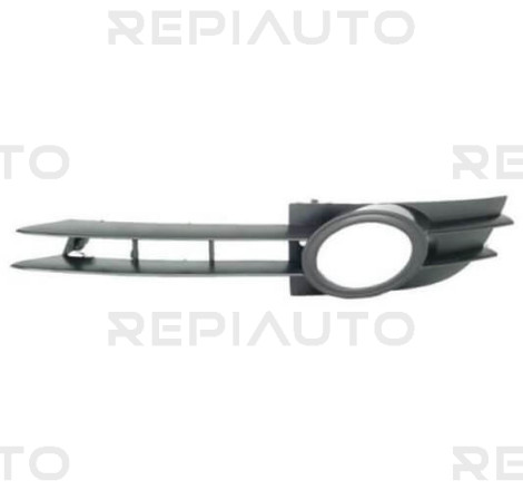 Grille de pare-choc avant gauche noire ouverte Audi A6 2 (4F2-C6/4F5-C6) phase 1 2004-2008