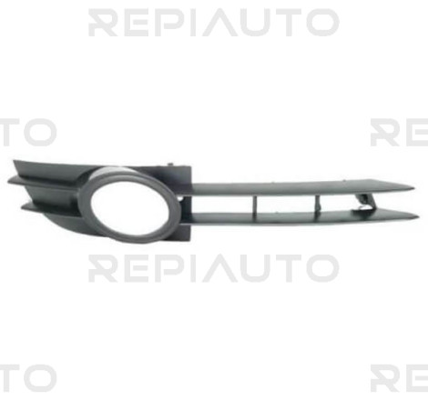 Grille de pare-choc avant droite noire ouverte Audi A6 2 (4F2-C6/4F5-C6) phase 1 2004-2008