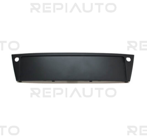 Support de plaque d'immatriculation sur pare-choc avant avec trous radars Audi A6 2 (4F2-C6/4F5-C6) phase 1 2004-2008