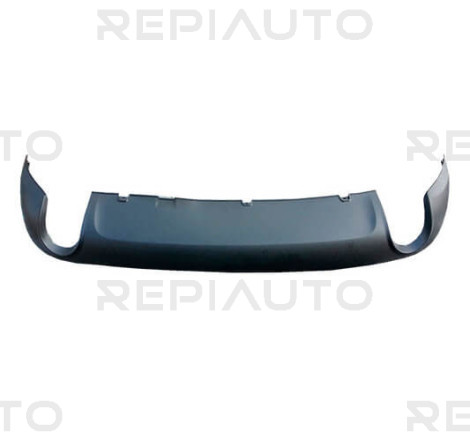 Spoiler de pare-choc arrière noir Audi A6 2 (4F2-C6) phase 2 2008-2011