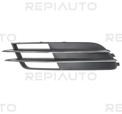 Grille de pare-choc avant gauche noire moulure chromée Audi A6 4 (4G2-C7-4GC/4G5-C7-4GD) phase 1 2011-2014