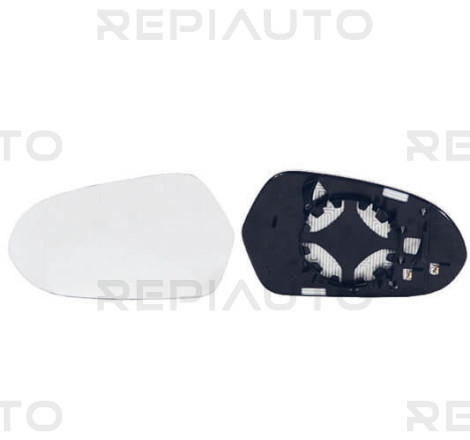 Verre de rétroviseur gauche chauffant asphérique Audi A6 4 (4G2-C7-4GC/4G5-C7-4GD) 2011-2018