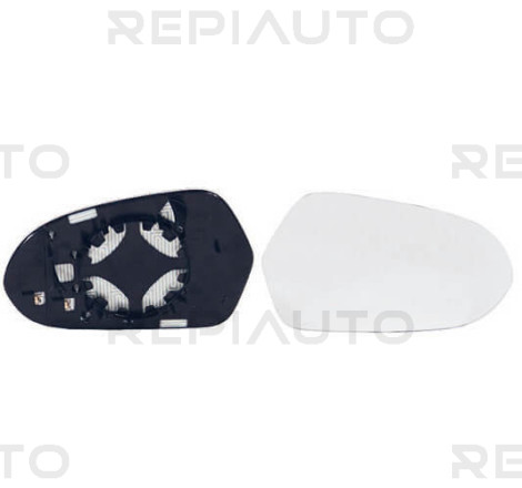 Verre de rétroviseur droit chauffant convexe Audi A6 4 (4G2-C7-4GC/4G5-C7-4GD) 2011-2018