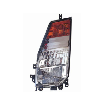 Phare avant gauche H4 orange Nissan Cabstar depuis 2007