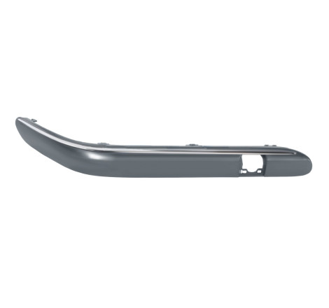 Moulure de pare-choc avant droite avec profil chromé Mercedes Classe C W203 phase 1 2000-2004