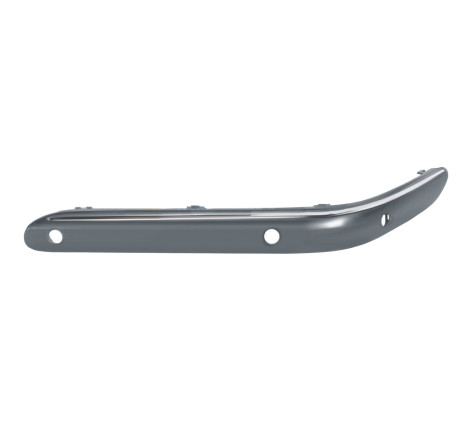 Moulure de pare-choc avant gauche avec profil chromé et trou radar Mercedes Classe C W203 2000-2006