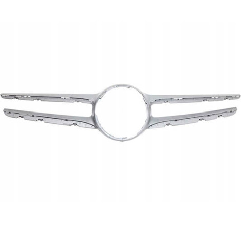 Moulure grille de calandre avant argentée Mercedes Classe C W205 phase 1 2014-2018