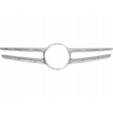 Moulure grille de calandre avant argentée Mercedes Classe C W205 phase 1 2014-2018