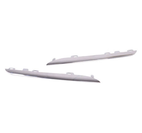 Moulure grille de calandre avant inférieur gauche chromé Mercedes Classe C W205 phase 1 2014-2018