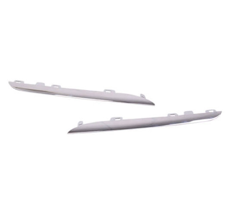 Moulure grille de calandre avant inférieur droit chromé Mercedes Classe C W205 phase 1 2014-2018