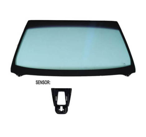 Pare-brise avant teinté vert athermique pour capteur Mercedes Classe C W205 2014-2021
