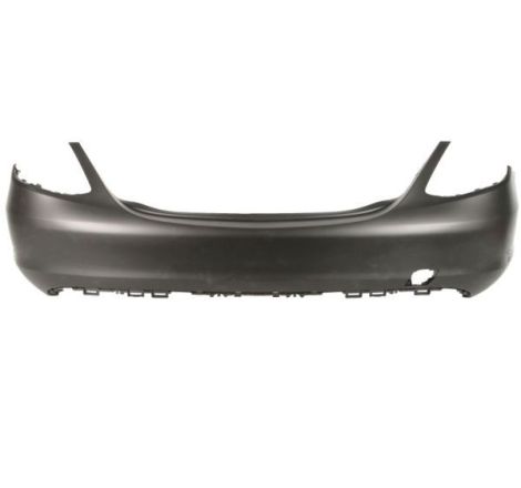 Pare-choc arrière à peindre avec trous moulure et radars 4 portes Mercedes Classe C W205 phase 1 2014-2018