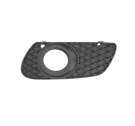 Grille de pare-choc avant gauche noire avec trou anti-brouillard Mercedes Classe M (W164) phase 1 2005-2008